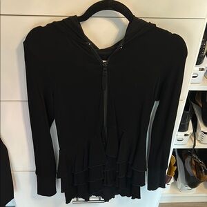 Evys Tree Black Zip w/ Ruffles (barely worn!)